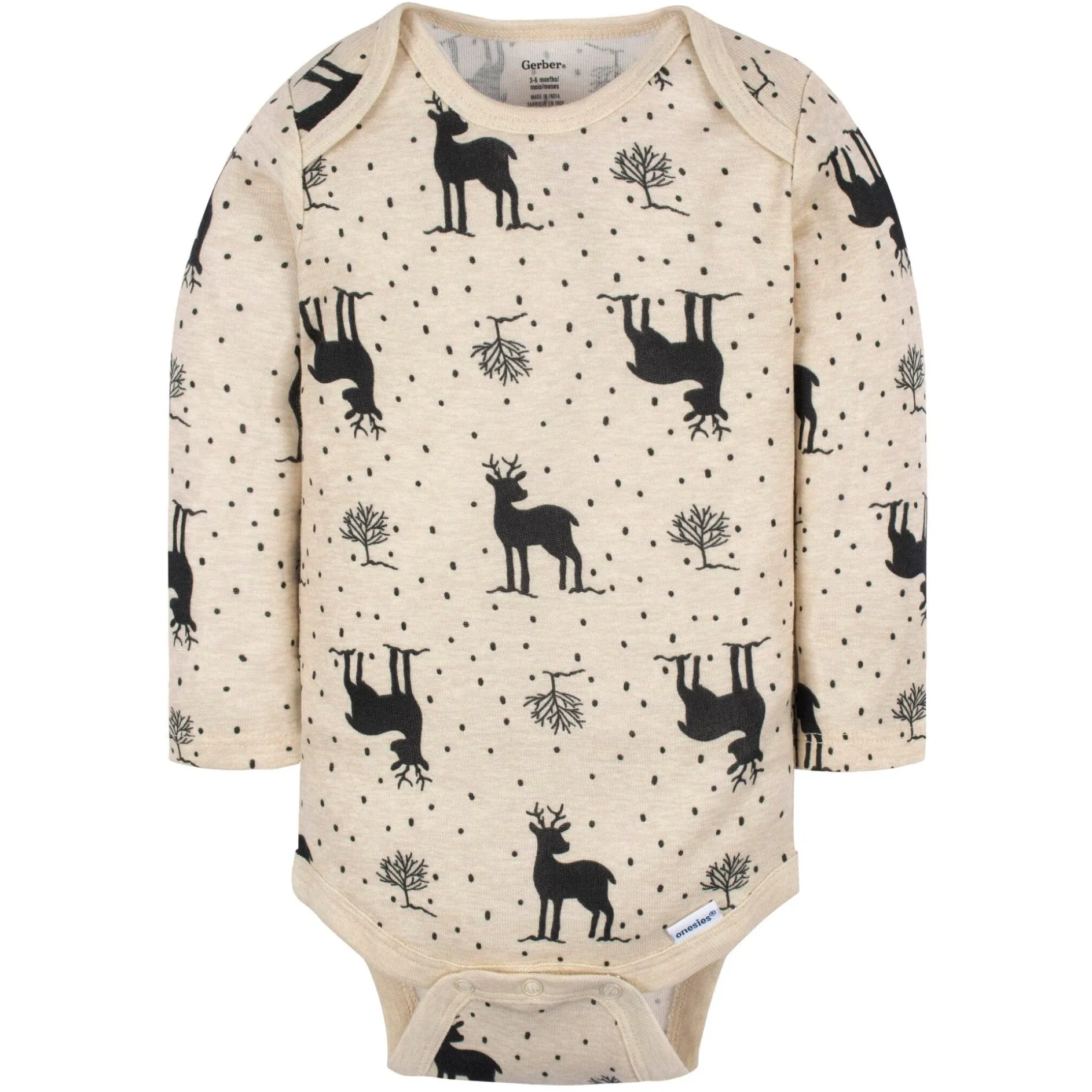 6-Pack Baby Neutral Deer Onesies® Bodysuits