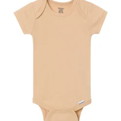 5-Pack Baby Neutral Earth Tone Short Sleeve Bodysuits