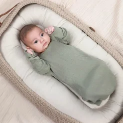 3-Pack Baby Neutral Earth Tones Lap Shoulder Gowns