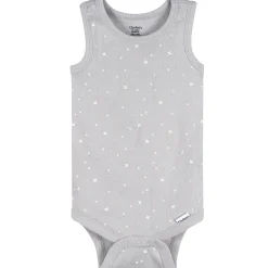 5-Pack Baby Neutral Earthy Neutrals Sleeveless Bodysuits