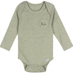 5-Pack Baby Neutral Fall Feels Long Sleeve Bodysuits