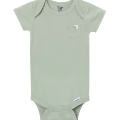 4-Pack Baby Neutral Fruit Picking Short Sleeve Bodysuits