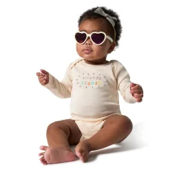 6-Pack Baby Neutral Giraffes Long Sleeve Onesies® Bodysuits