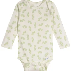 6-Pack Baby Neutral Giraffes Long Sleeve Onesies® Bodysuits