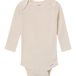 6-Pack Baby Neutral Gray, Black and Brown Long Sleeve Bodysuits
