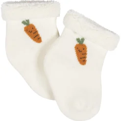 12-Pack Baby Neutral Happy Veggies Terry Wiggle Proof® Socks
