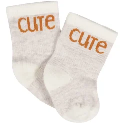 8-Pack Baby Neutral Happy Veggies Jersey Wiggle Proof® Socks