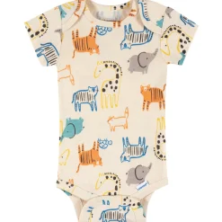 8-Pack Baby Neutral Hello Naptime Short Sleeve Onesies® Bodysuits