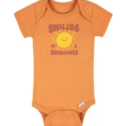 8-Pack Baby Neutral Hello Naptime Short Sleeve Onesies® Bodysuits