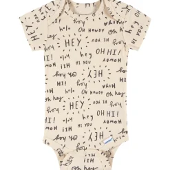 8-Pack Baby Neutral Hello Naptime Short Sleeve Onesies® Bodysuits
