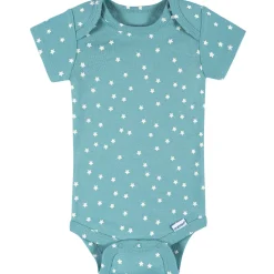 8-Pack Baby Neutral Hello Naptime Short Sleeve Onesies® Bodysuits