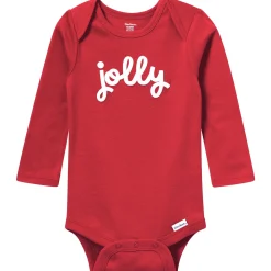 3-Pack Baby Neutral Jolly Long Sleeve Onesies® Bodysuits