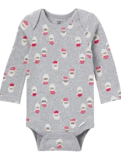 3-Pack Baby Neutral Jolly Long Sleeve Onesies® Bodysuits