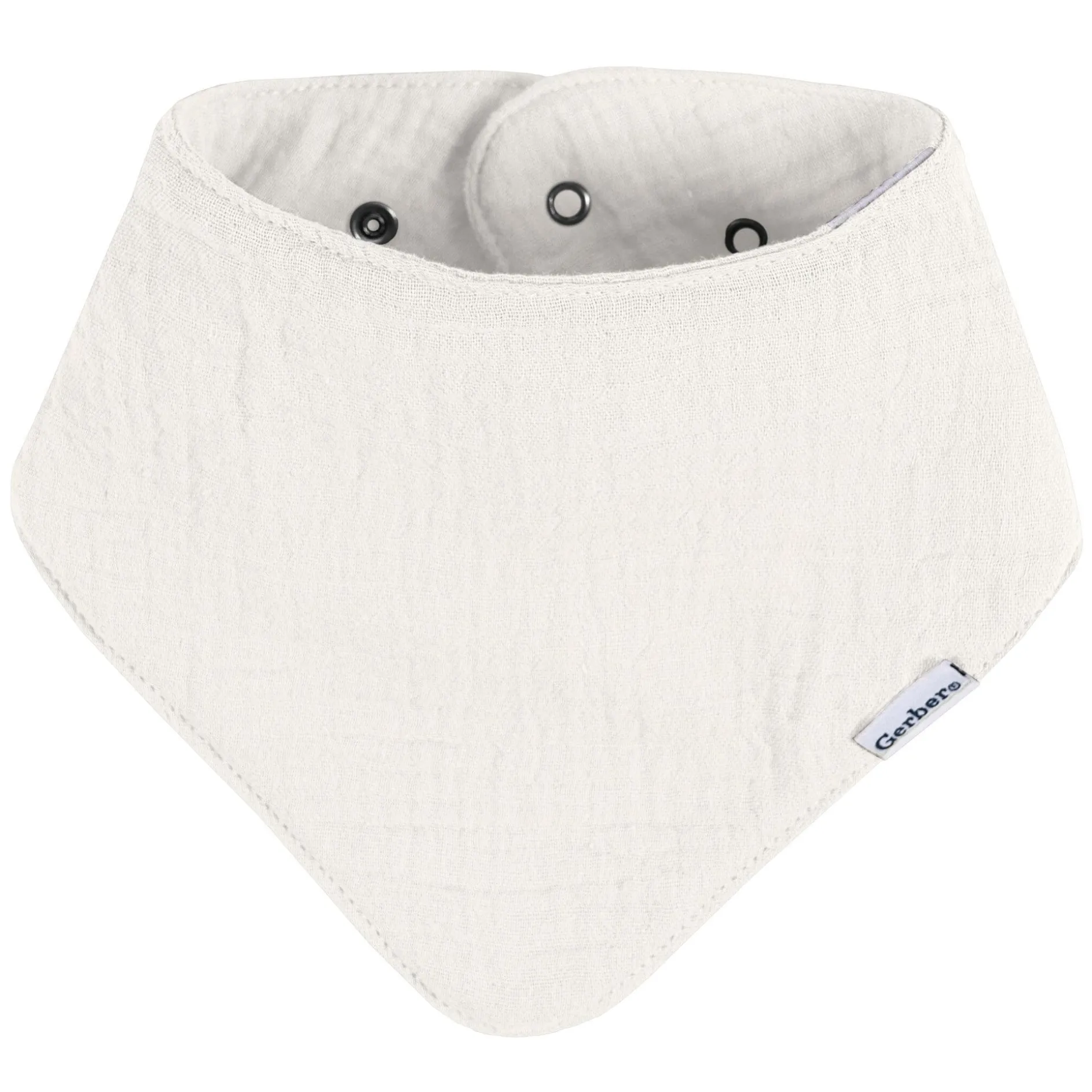 10-Pack Baby Neutral Multi Browns Muslin Bandana Bibs