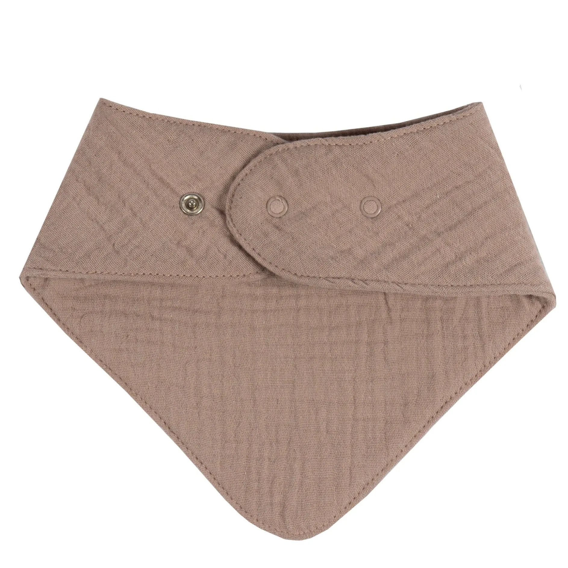 10-Pack Baby Neutral Multi Browns Muslin Bandana Bibs