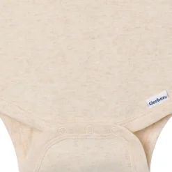 8-Pack Baby Neutral Neutral Tones Short Sleeve Bodysuits