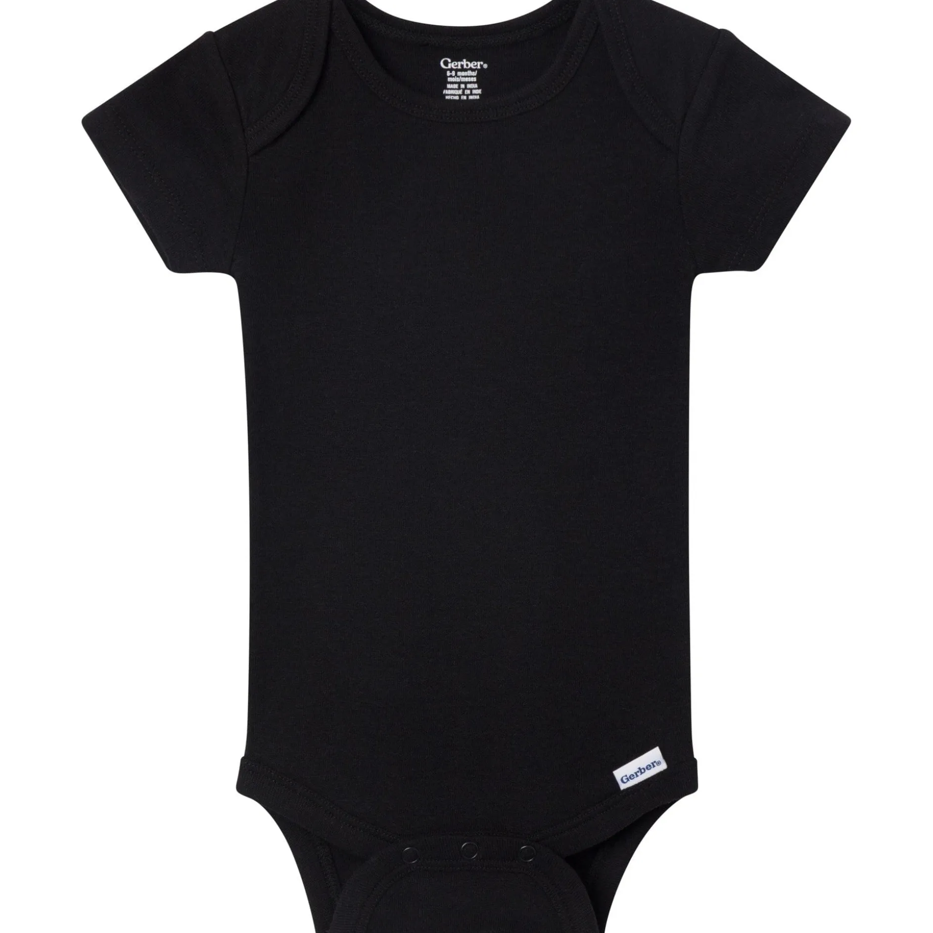 8-Pack Baby Neutral Neutral Tones Short Sleeve Bodysuits