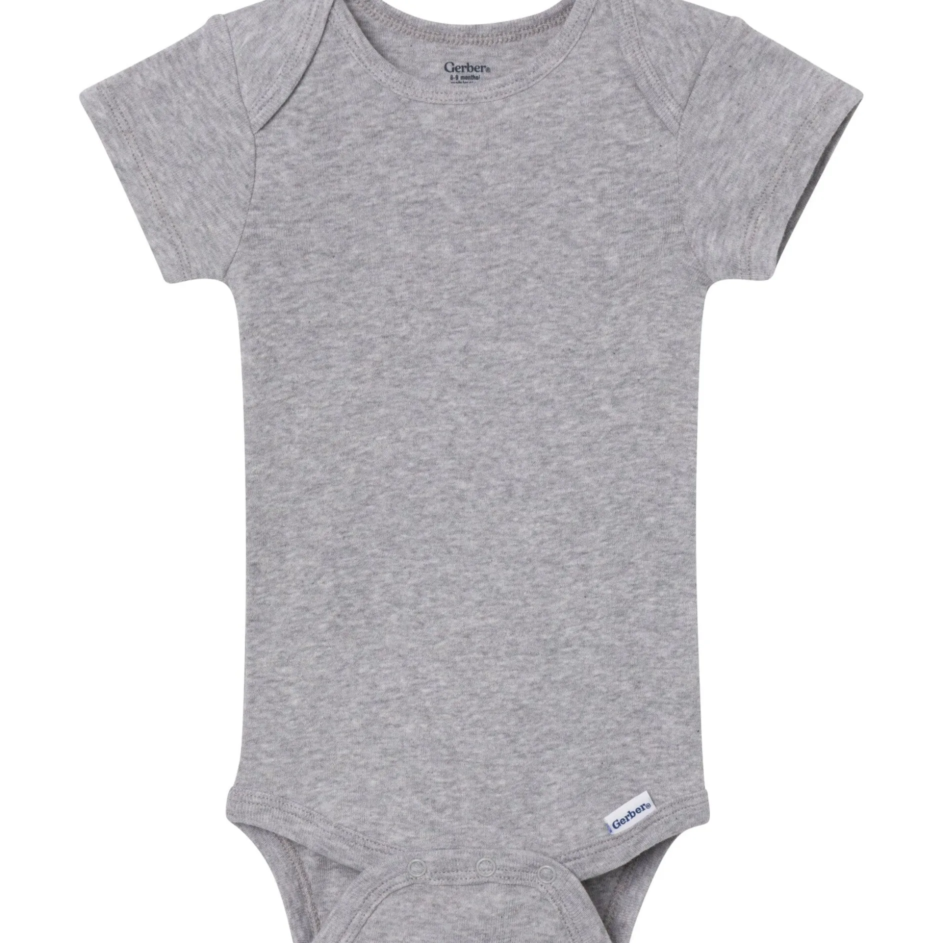 8-Pack Baby Neutral Neutral Tones Short Sleeve Bodysuits
