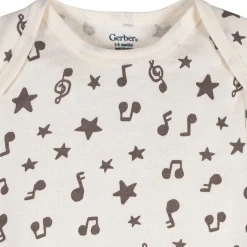 3-Pack Baby Neutral Newest Band Member Short Sleeve Onesies® Bodysuits