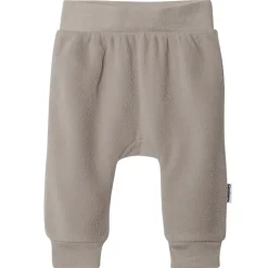 4-Pack Baby Neutral Oatmeal Heather and Stripes Fleece Pants