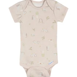 3-Pack Baby Neutral Park Life Short Sleeve Onesies® Bodysuits