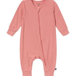 2-Pack Baby Neutral Pasta Dinner Zip Front Viscose Rompers