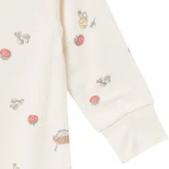 2-Pack Baby Neutral Pasta Dinner Zip Front Viscose Rompers