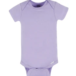 8-Pack Baby Neutral Pastel Rainbow Short Sleeve Onesies® Bodysuits