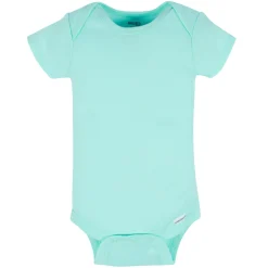 8-Pack Baby Neutral Pastel Rainbow Short Sleeve Onesies® Bodysuits