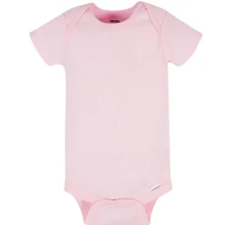8-Pack Baby Neutral Pastel Rainbow Short Sleeve Onesies® Bodysuits