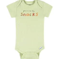 8-Pack Baby Neutral Peeling Good Short Sleeve Onesies® Bodysuits