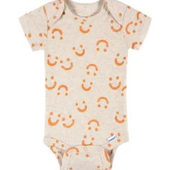 8-Pack Baby Neutral Peeling Good Short Sleeve Onesies® Bodysuits
