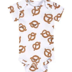 8-Pack Baby Neutral Peeling Good Short Sleeve Onesies® Bodysuits