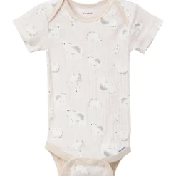 6-Pack Baby Neutral Polar Bear Bodysuits