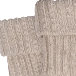 4-Pack Baby Neutral Rolled Cuff Ribbed Socks