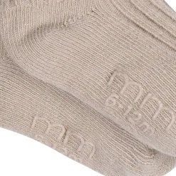 4-Pack Baby Neutral Rolled Cuff Ribbed Socks