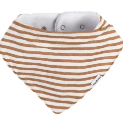 10-Pack Baby Neutral Rust Suns & Rainbows Jersey Bandana Bibs