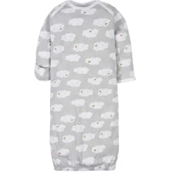 4-Pack Baby Neutral Sheep Gowns