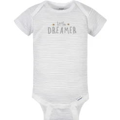 8-Pack Baby Neutral Sheep Short Sleeve Onesies® Bodysuits