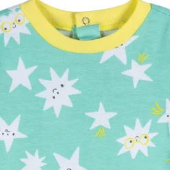 3-Pack Baby Neutral Smiles Rompers