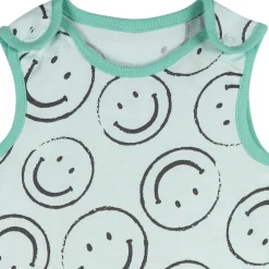 3-Pack Baby Neutral Smiles Rompers