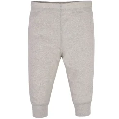 4-Pack Baby Neutral Solid Colors Active Pants