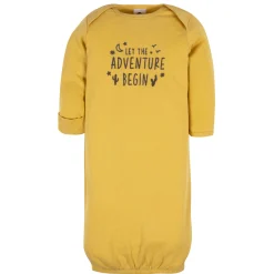 4-Pack Baby Neutral Southwest Gowns