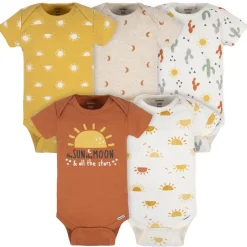 5-Pack Baby Neutral Southwest Onesies® Bodysuits