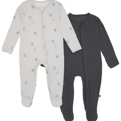 2-Pack Baby Neutral Sparrows Sleep 'N Plays With Mitten Cuffs