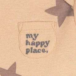 5-Pack Baby Neutral Stars Long Sleeve Bodysuits