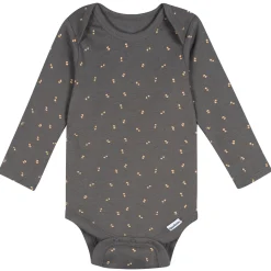 5-Pack Baby Neutral Stars Long Sleeve Bodysuits
