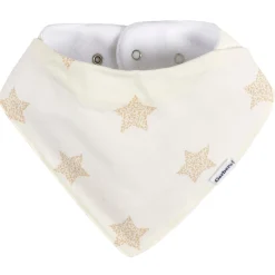 10-Pack Baby Neutral Stars & Moons Jersey Bandana Bibs