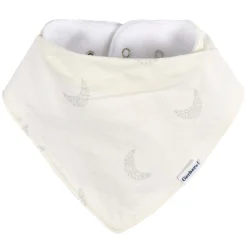 10-Pack Baby Neutral Stars & Moons Jersey Bandana Bibs