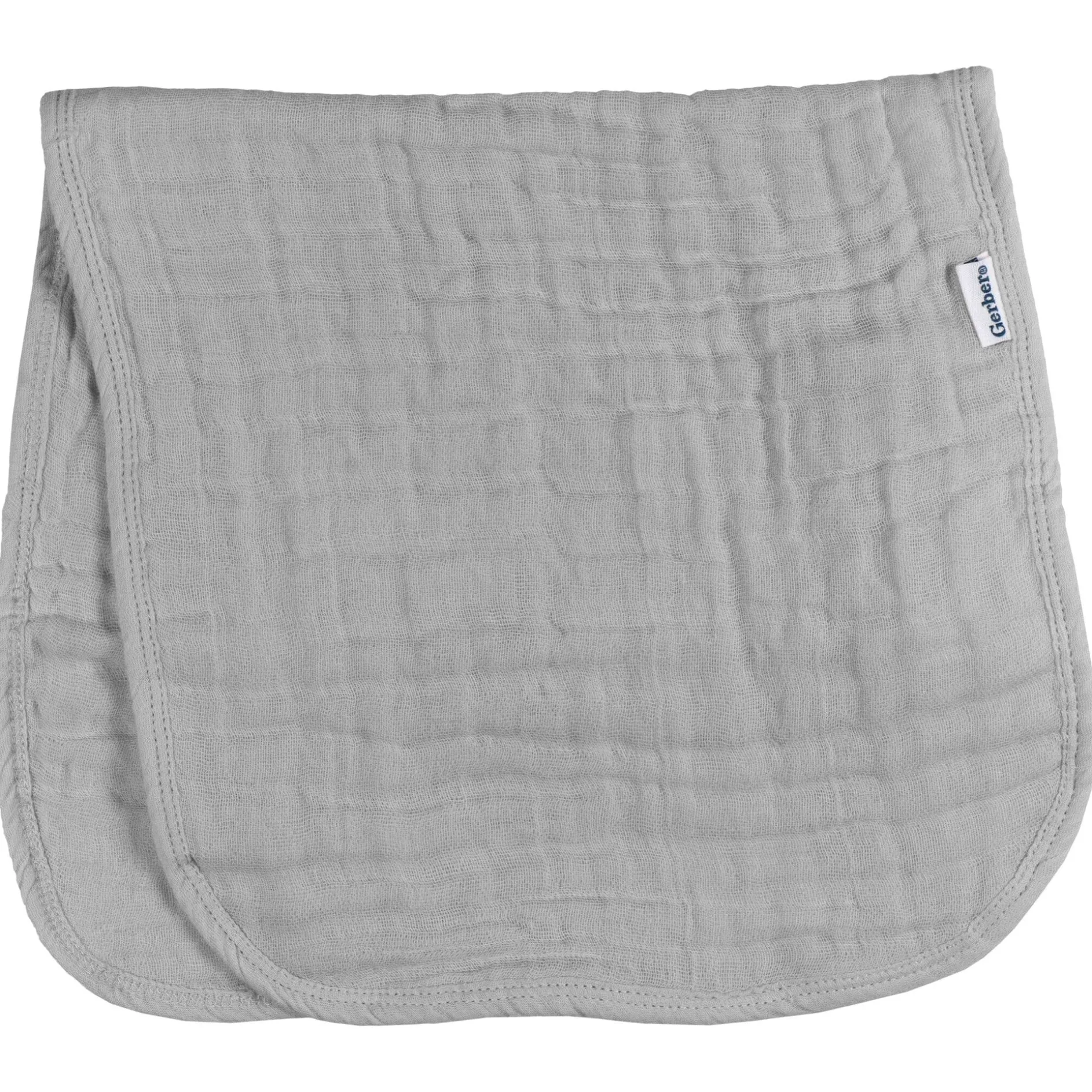 5-Pack Baby Neutral Stars Muslin Burp Cloths